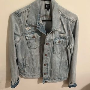 GAP denim jacket, size Large.
